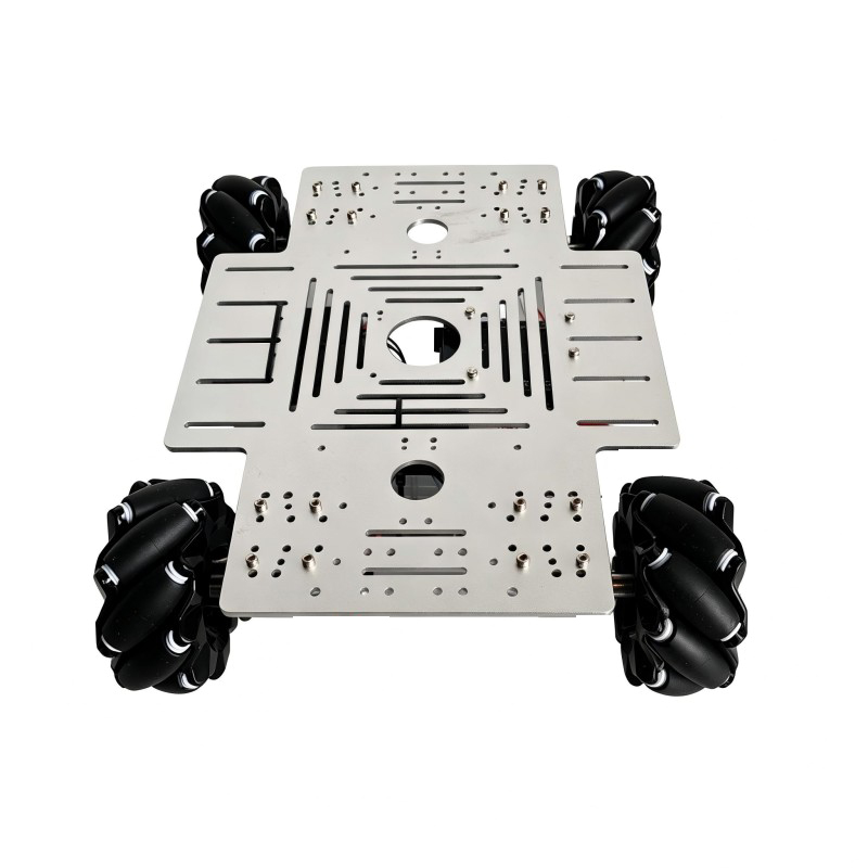 Robot Car Kit - ชุดรถหุ่นยนต์ล้อเมคานัม 4WD รับน้ำหนัก 15 กก. พร้อมมอเตอร์