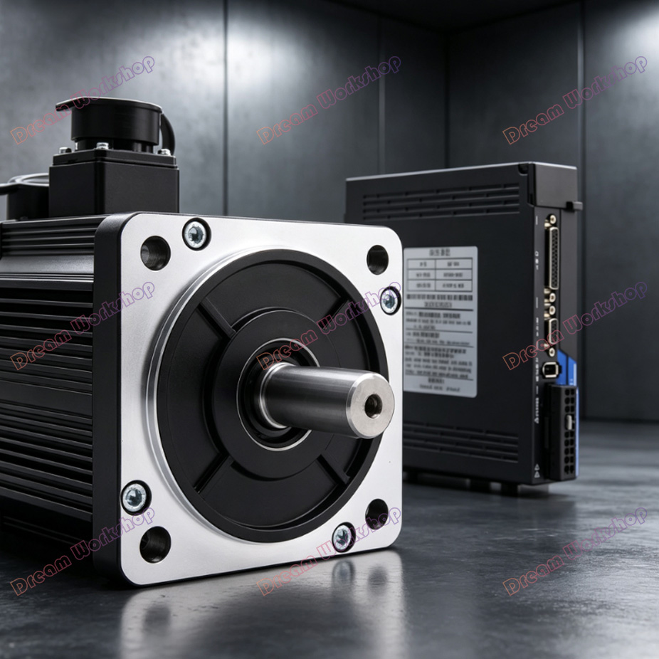Servo Kit - ชุดไดรฟ์เซอร์โวมอเตอร์ AC 220V ขนาด 1KW/1.5KW/2KW/2.3KW/2.6KW พร้อมเอนโค้ดเดอร์
