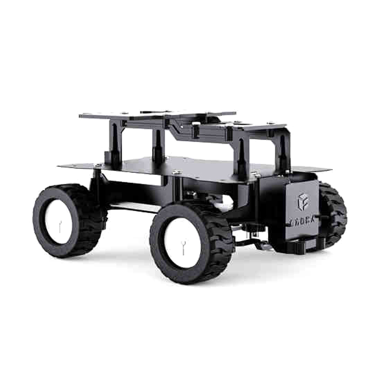 Robot Car Kit - ชุดประกอบรถหุ่นยนต์อะคริลิคขับเคลื่อน 4 ล้อ พร้อมมอเตอร์ ระบบติดตามแบบอัลลิเวย์ดิเรคชันแนล สำหรับ