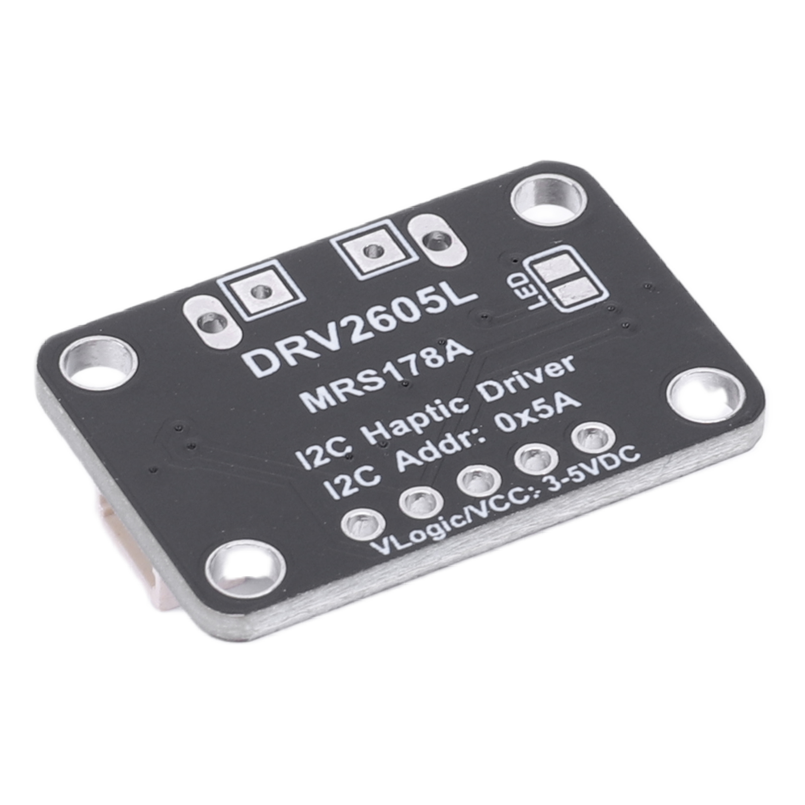 Motor Driver Module - โมดูลควบคุมมอเตอร์สั่นสะเทือน DRV2605L 2V-5.2V บอร์ดควบคุมมอเตอร์สั่นสะเทือนสำหรับมอเตอร์ ERM/LRA ในระบบฝังตัว