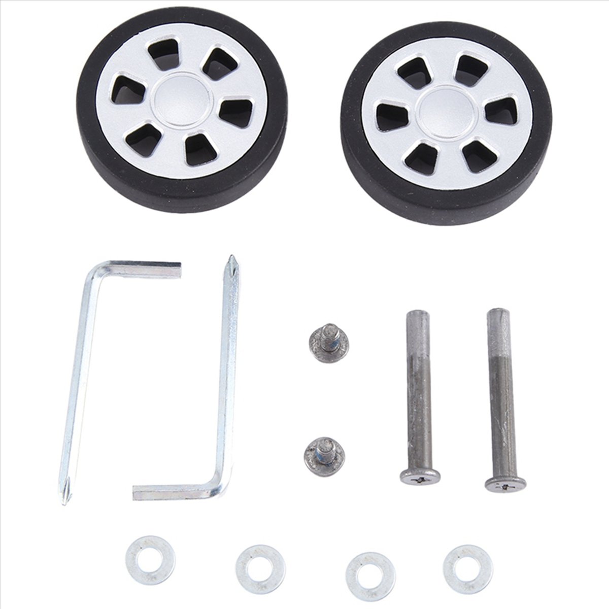 Caster Wheel - ล้อกระเป๋าเดินทาง ABQR ขนาด 55x13 มม. ชุด