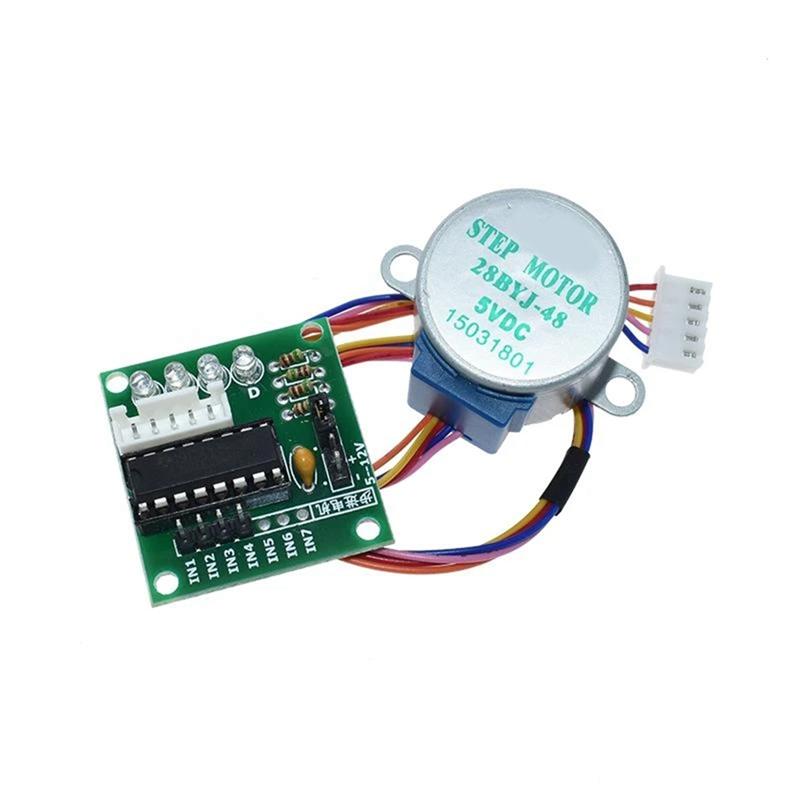 Uln2003 Driver - บอร์ดควบคุมมอเตอร์สเต็ปเปอร์ ABZW Uln2003 + มอเตอร์สเต็ปเปอร์ 5V