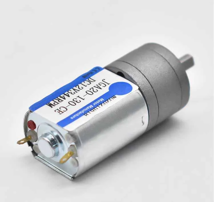 Geared Motor - JGA20-130 มอเตอร์เกียร์ขนาดเล็ก 20 มม. ความเร็วต่ำ DC