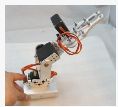 Robot Gripper Claw - กรงเล็บจับโลหะแบบ 3-DOF สำหรับแขนหุ่นยนต์ พร้อมเซอร์โว MG996R สำหรับหุ่นยนต์