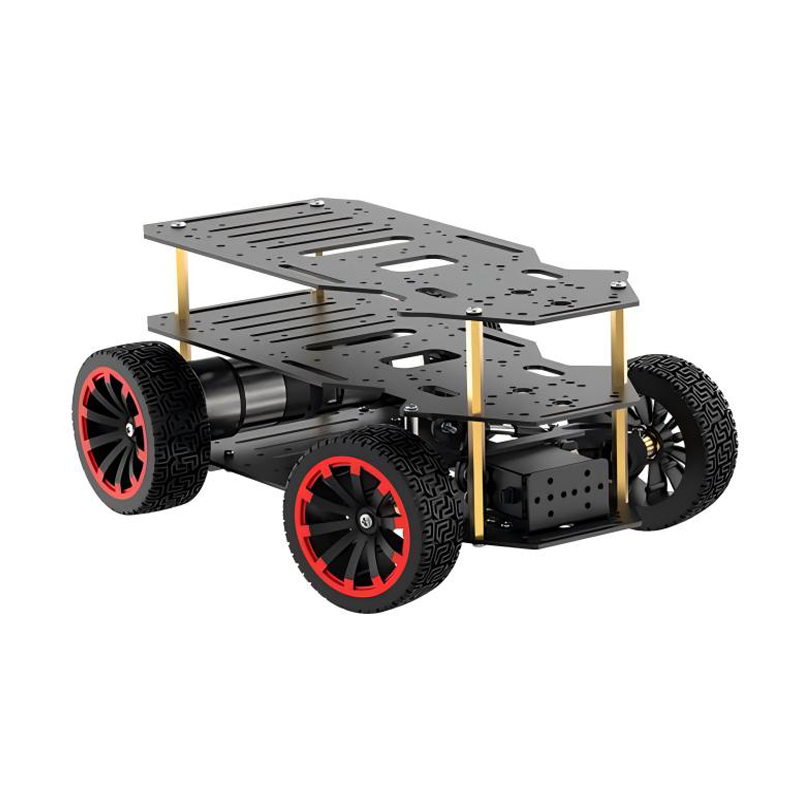 Robot Car Kit - โหลด 5 กก.4WD หุ่นยนต์รถโลหะ Ackerman RC