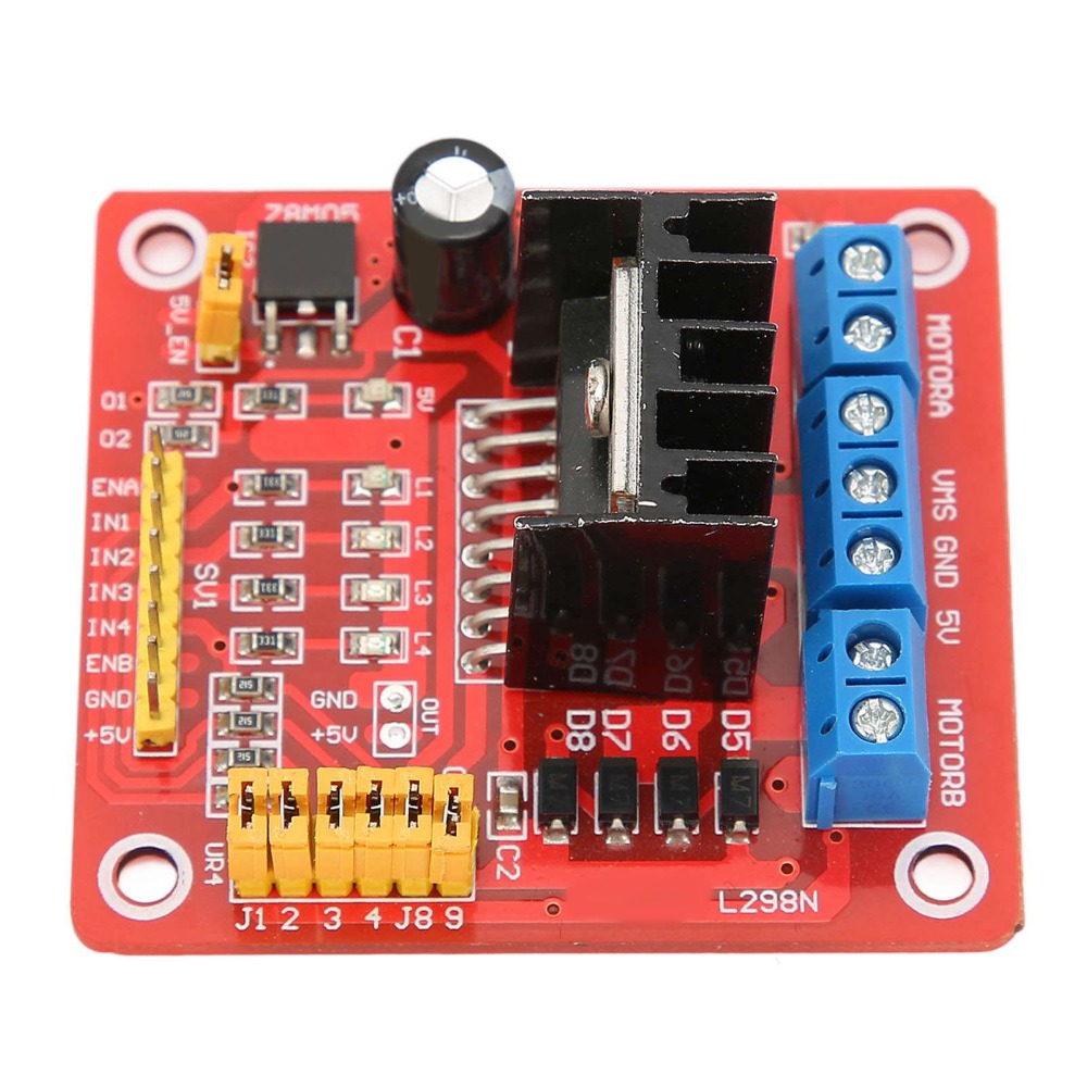 L298N โมดูลไดรเวอร์สเต็ปเปอร์ม - L298N Module บทวิจารณ์และราคา
