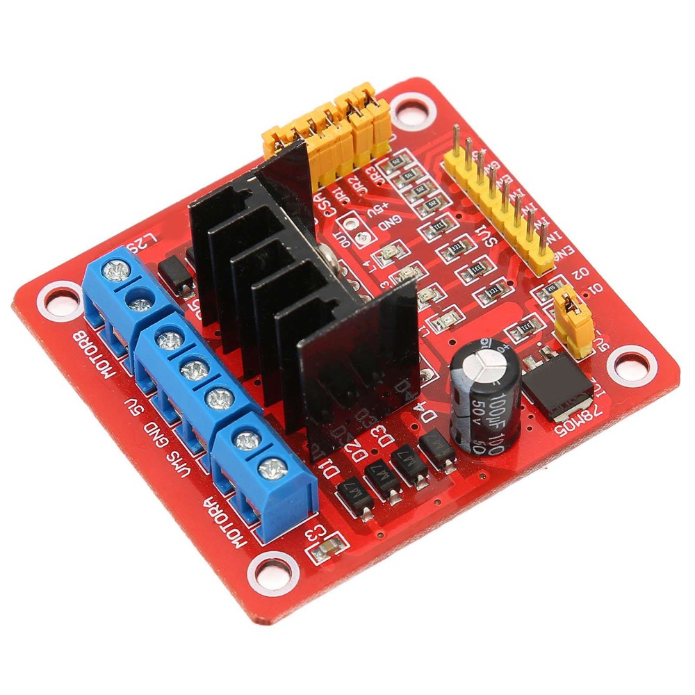 L298N โมดูลไดรเวอร์สเต็ปเปอร์ม - L298N Module บทวิจารณ์และราคา
