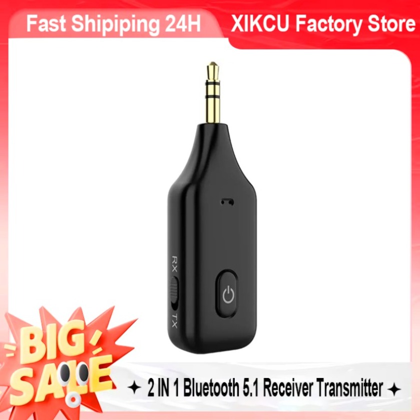 XIKCU 2 IN 1 อะแดปเตอร์เสียงไร - Robot Bluetooth Car บทวิจารณ์และราคา