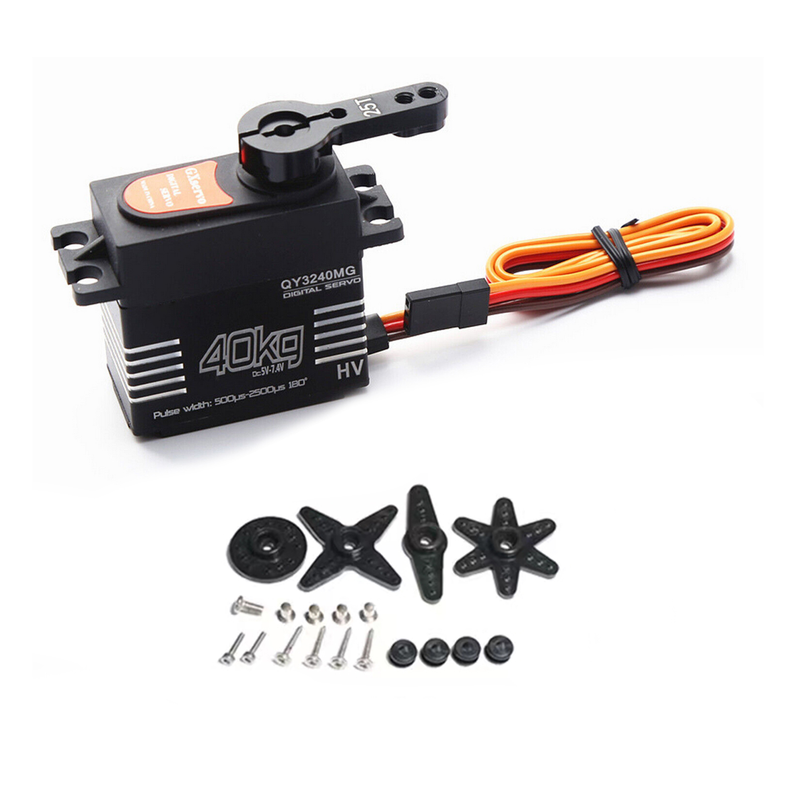 เซอร์โวดิจิตอล 40 กก. กันน้ำ แ - Robot Car Kit บทวิจารณ์และราคา