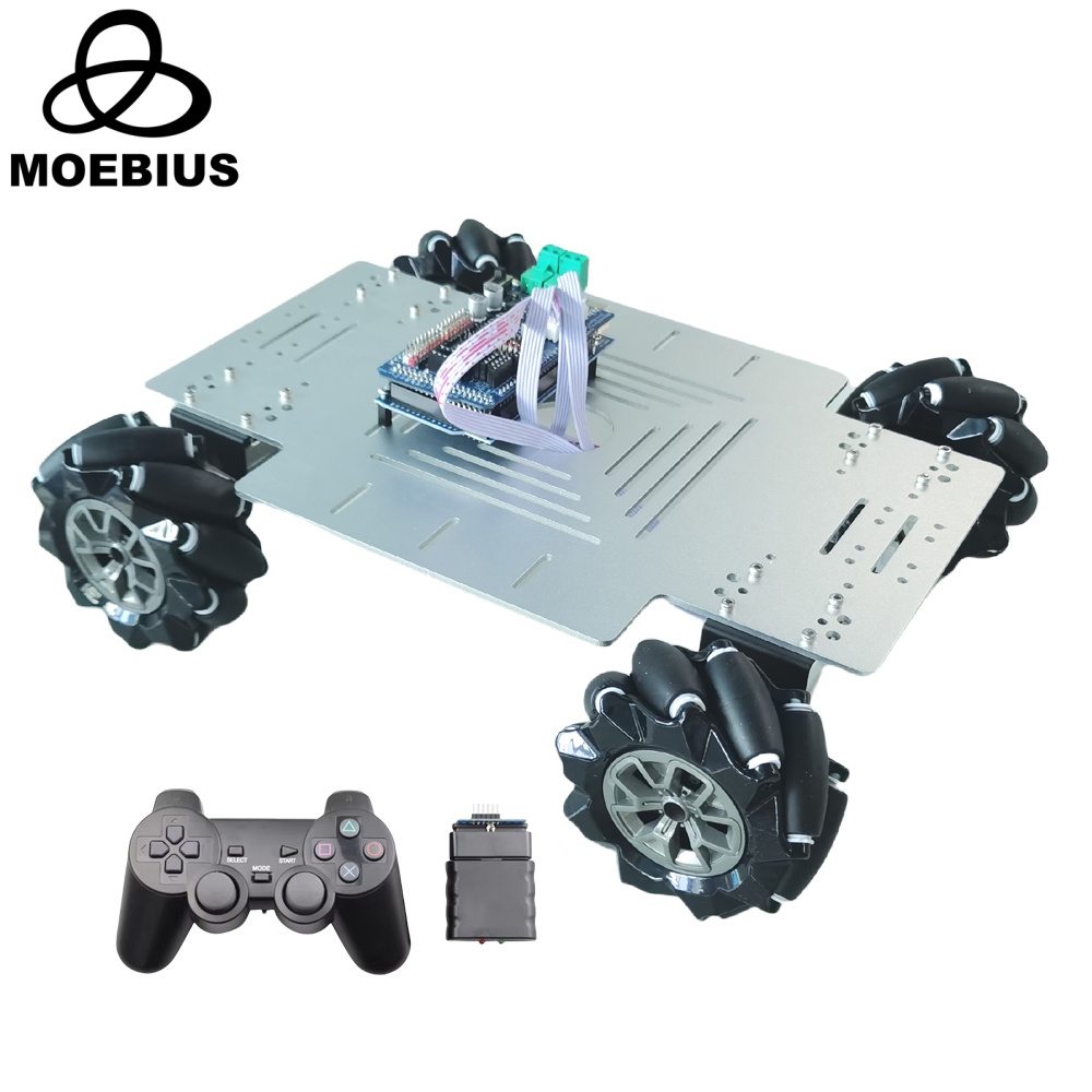 ชุดประกอบรถหุ่นยนต์ล้อเมคานัม  - Robot Car Kit บทวิจารณ์และราคา