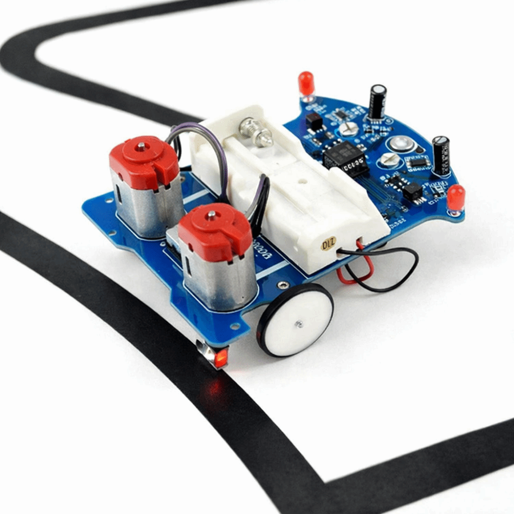 ชุดอุปกรณ์ DIY รถติดตามอัจฉริย - Line Follower Robot บทวิจารณ์และราคา