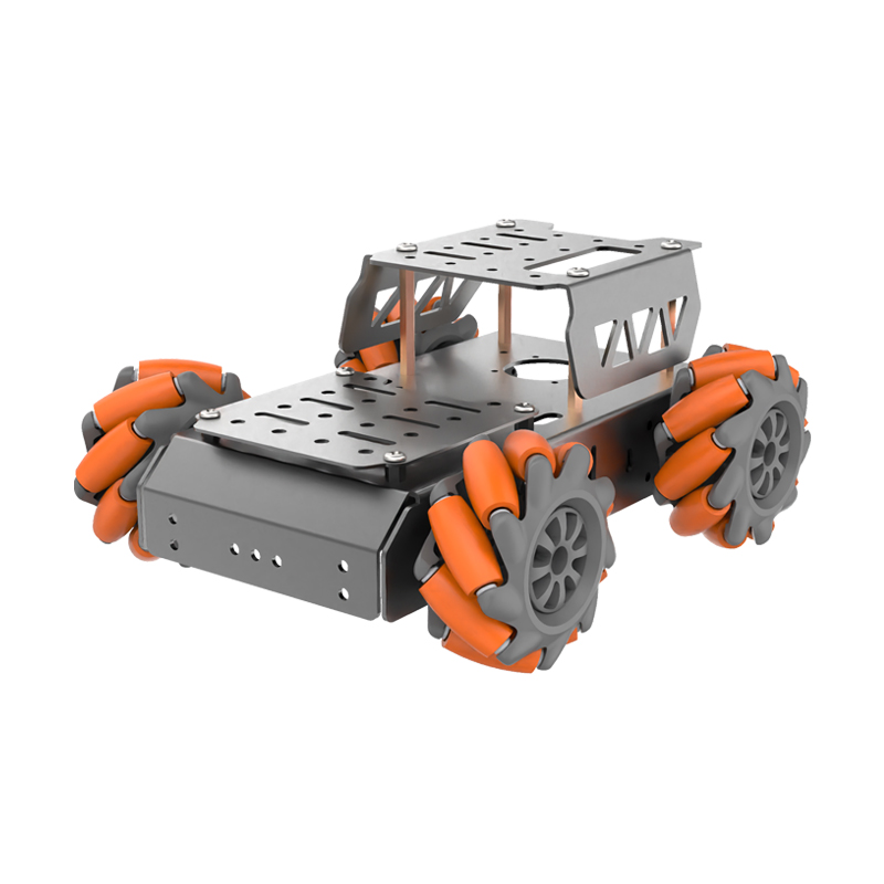 รถเข็นไฟฟ้าสี่ล้อกรอบอลูมิเนีย - Robot Car Kit บทวิจารณ์และราคา