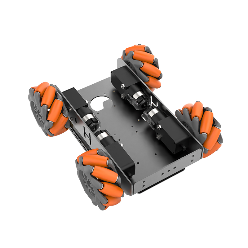 รถเข็นไฟฟ้าสี่ล้อกรอบอลูมิเนีย - Robot Car Kit บทวิจารณ์และราคา
