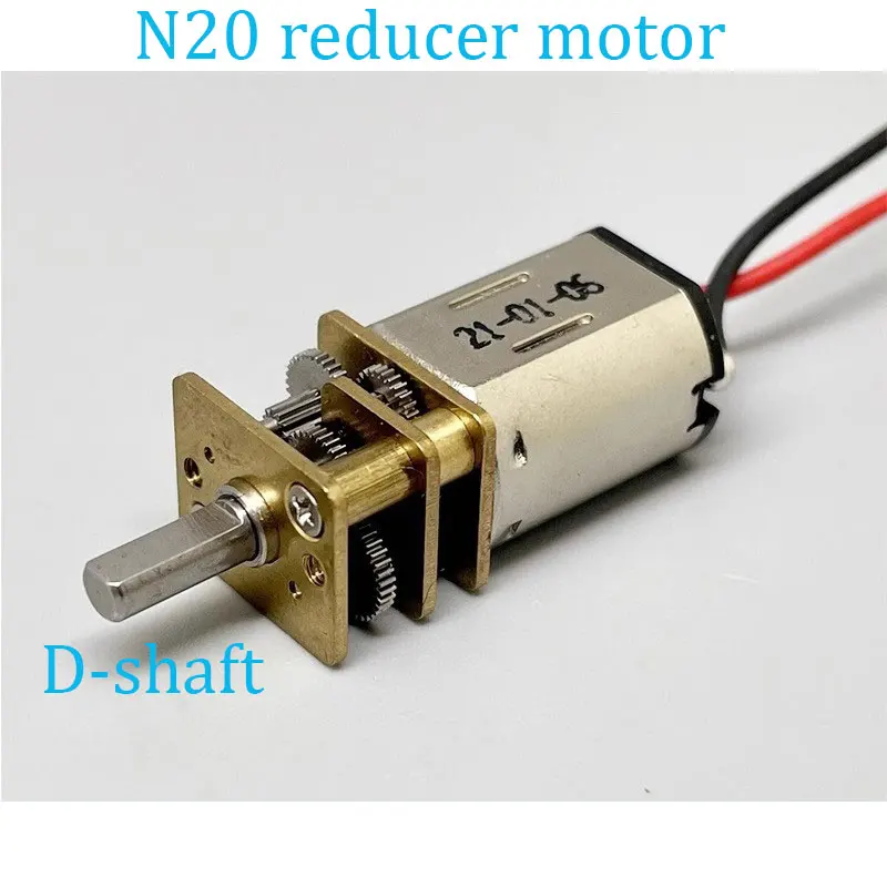 มอเตอร์เกียร์โลหะขนาดเล็ก N20  - Geared Motor บทวิจารณ์และราคา