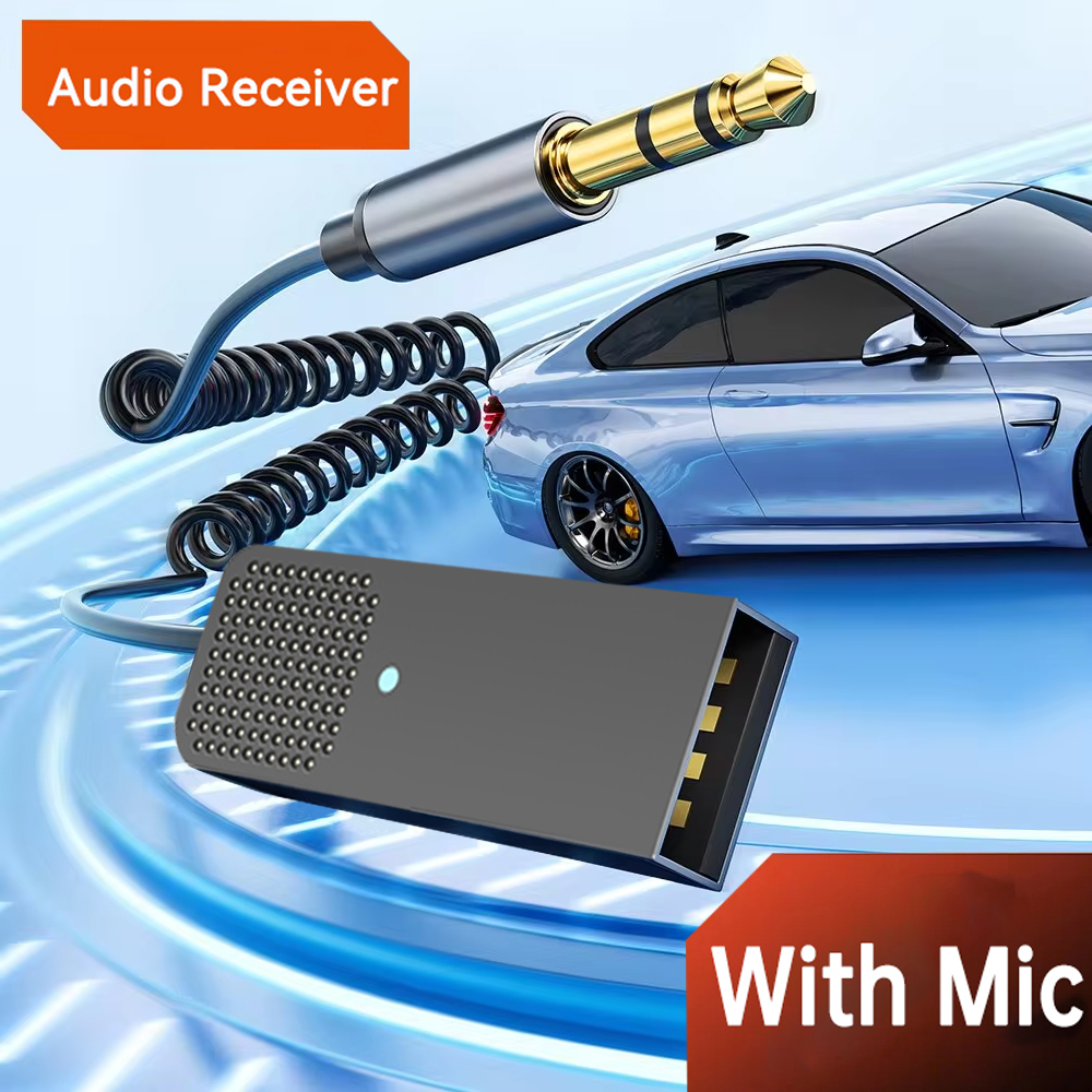 อะแดปเตอร์ AUX บลูทูธสำหรับรถย - Robot Bluetooth Car บทวิจารณ์และราคา