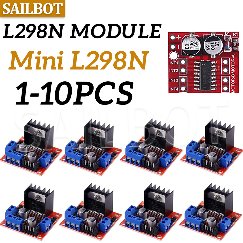 1/5/10PCS L298N DC มอเตอร์ MX1 - L298N Module บทวิจารณ์และราคา