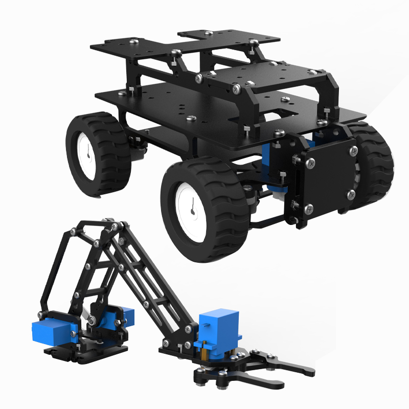 ชุดประกอบรถหุ่นยนต์อะคริลิคขับ - Robot Car Kit บทวิจารณ์และราคา