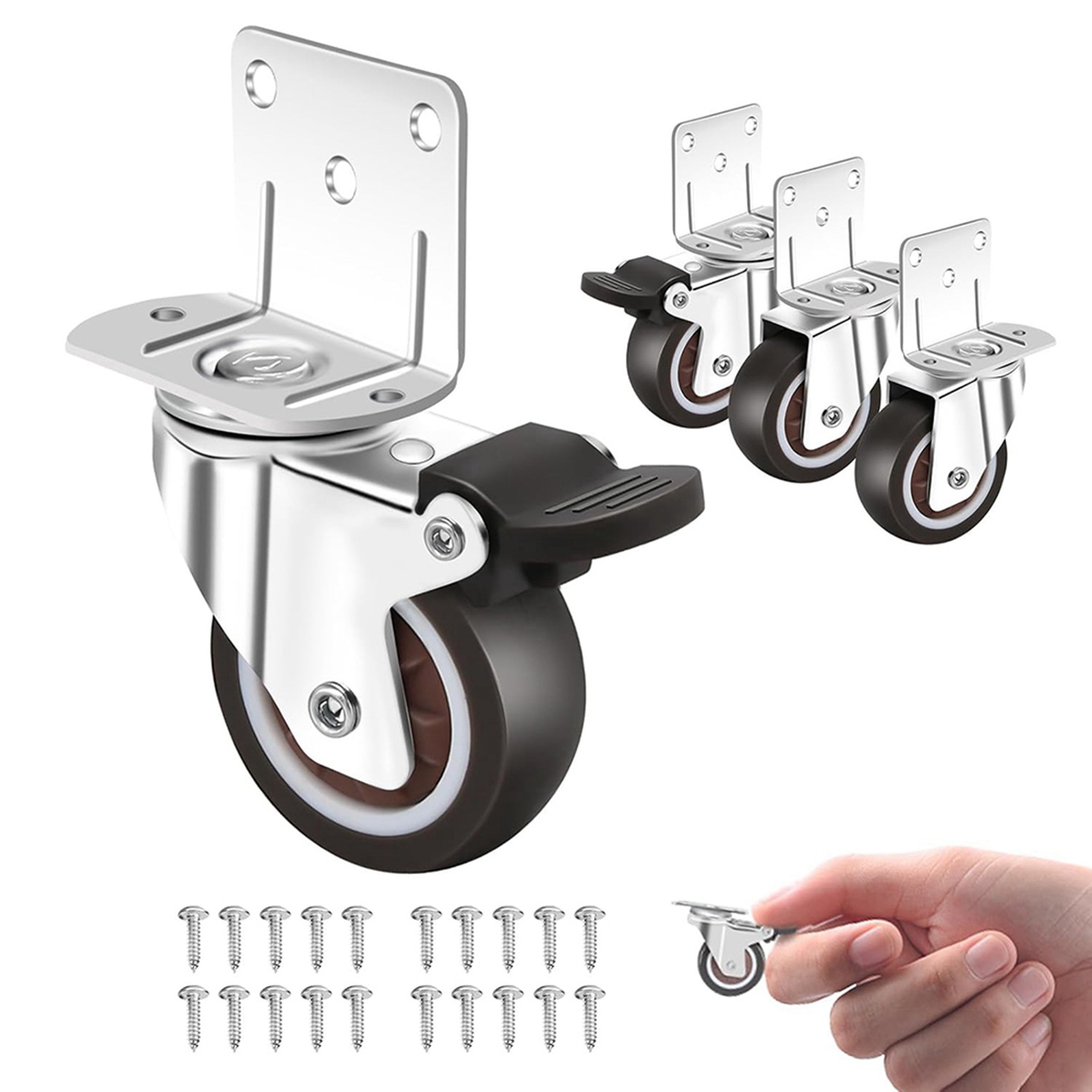 TFORU-ล้อเลื่อนแบบติดด้านข้าง, - Caster Wheel บทวิจารณ์และราคา