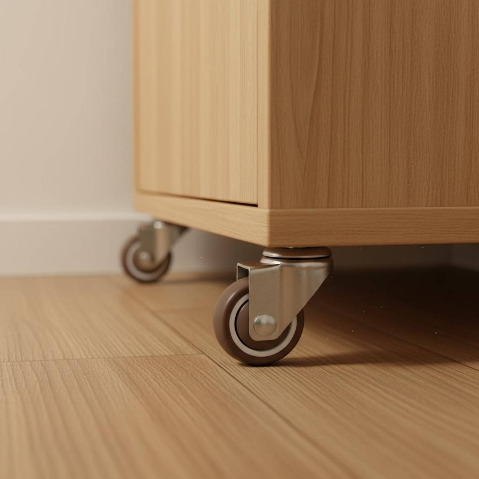 ล้อเลื่อนแบบมีเกลียวพร้อมเบรก  - Caster Wheel บทวิจารณ์และราคา