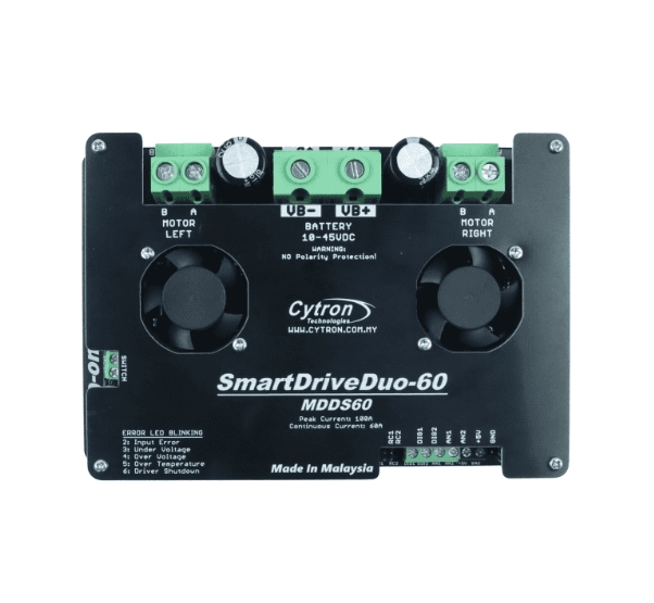 MDDS60 60Amp 7V-45V สมาร์ทไดรฟ - Motor Driver Module บทวิจารณ์และราคา
