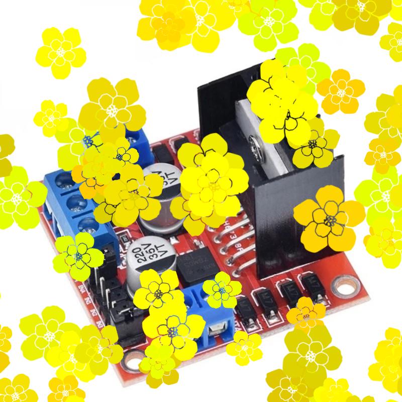 โมดูลบอร์ดควบคุมมอเตอร์ L298N  - L298N Module บทวิจารณ์และราคา