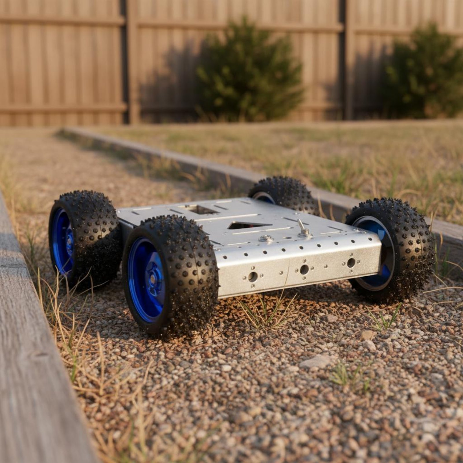 แชสซีรถสมาร์ทคาร์ 4WD รับน้ำหน - Robot Car Kit บทวิจารณ์และราคา
