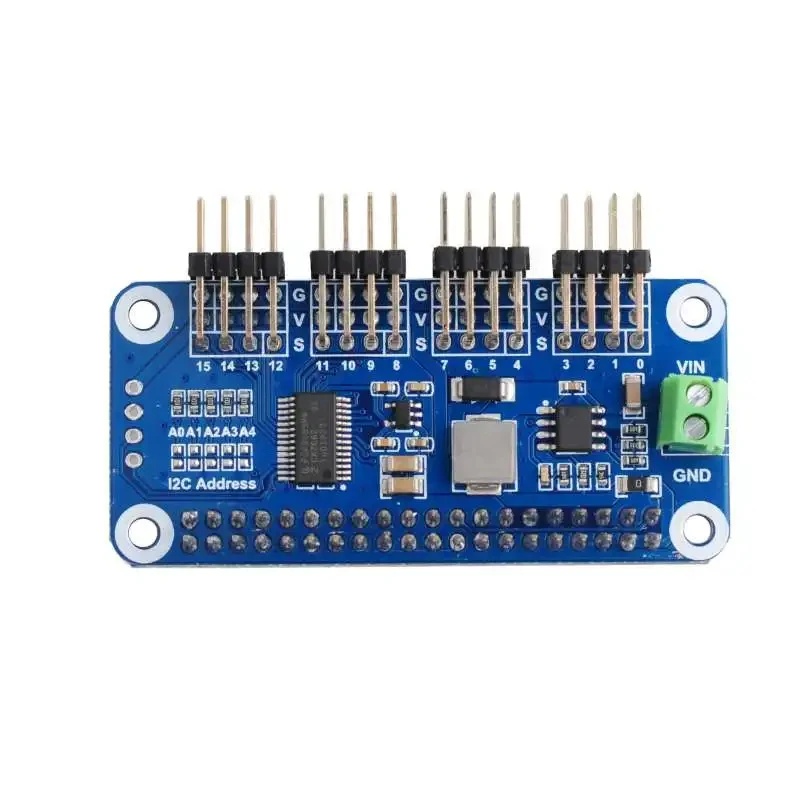 16 ช่อง PWM เซอร์โวมอเตอร์ไดร์ - Motor Driver Module บทวิจารณ์และราคา