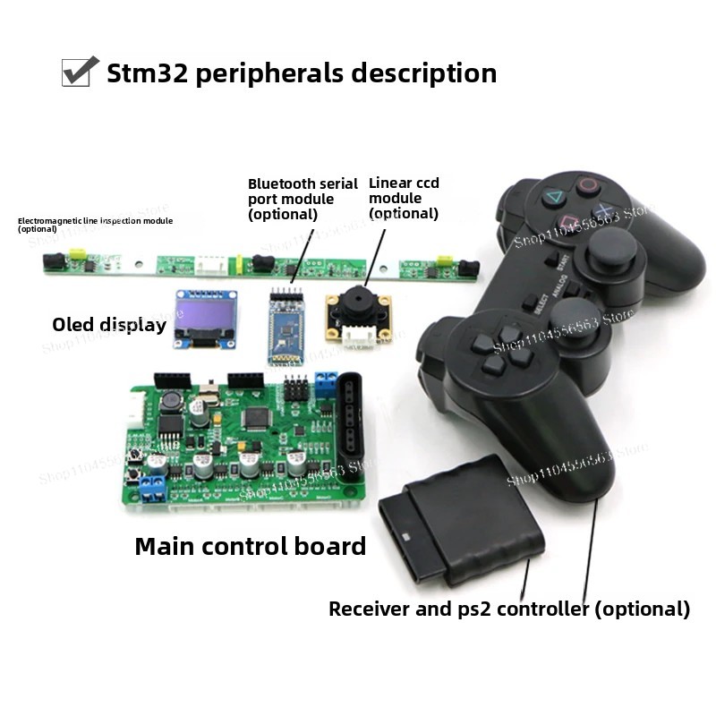 บอร์ดควบคุมหลัก MCU 32 บิตสำหร - Line Follower Robot บทวิจารณ์และราคา
