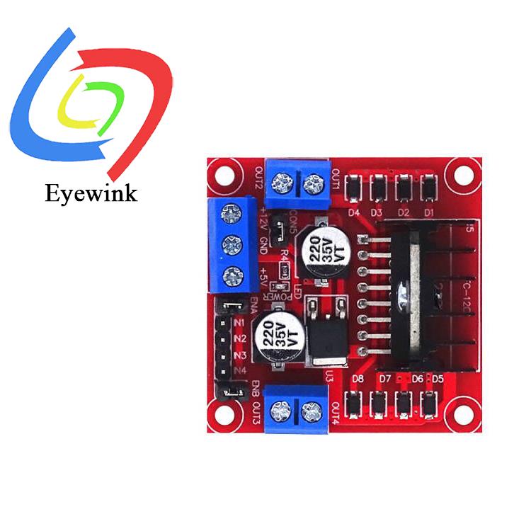 L298N บอร์ดควบคุมมอเตอร์สเต็ปเ - L298N Module บทวิจารณ์และราคา