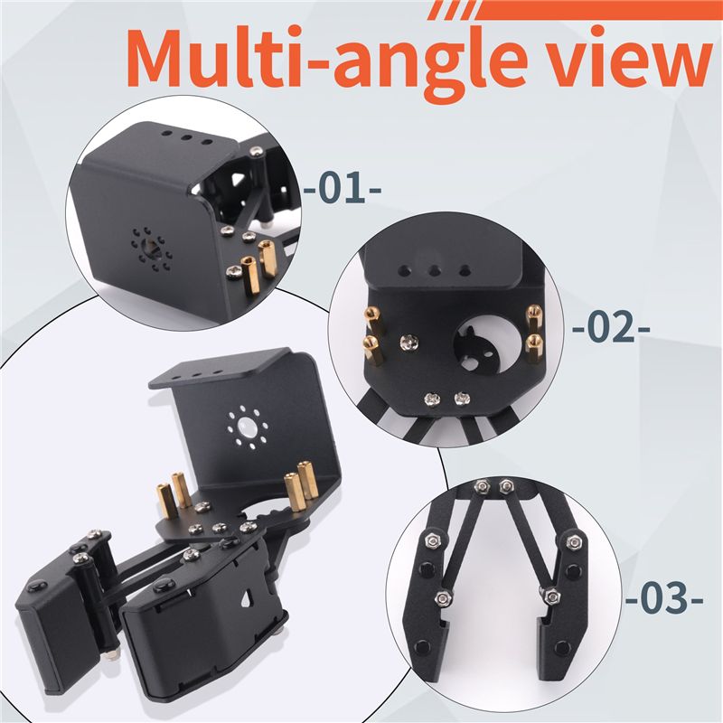 MSOR-Open Robot ชุดอุปกรณ์จับย - Robot Gripper Claw บทวิจารณ์และราคา